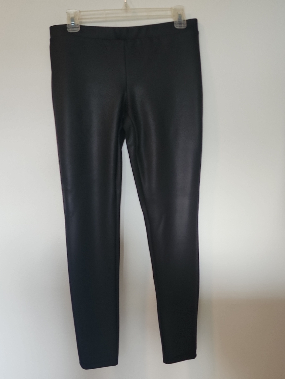 Express Black Faux Leather Leggings